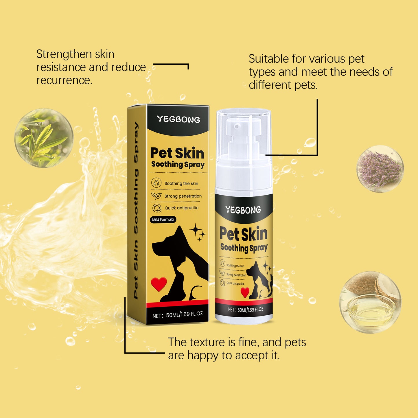 Pet Skin Soothing Spray