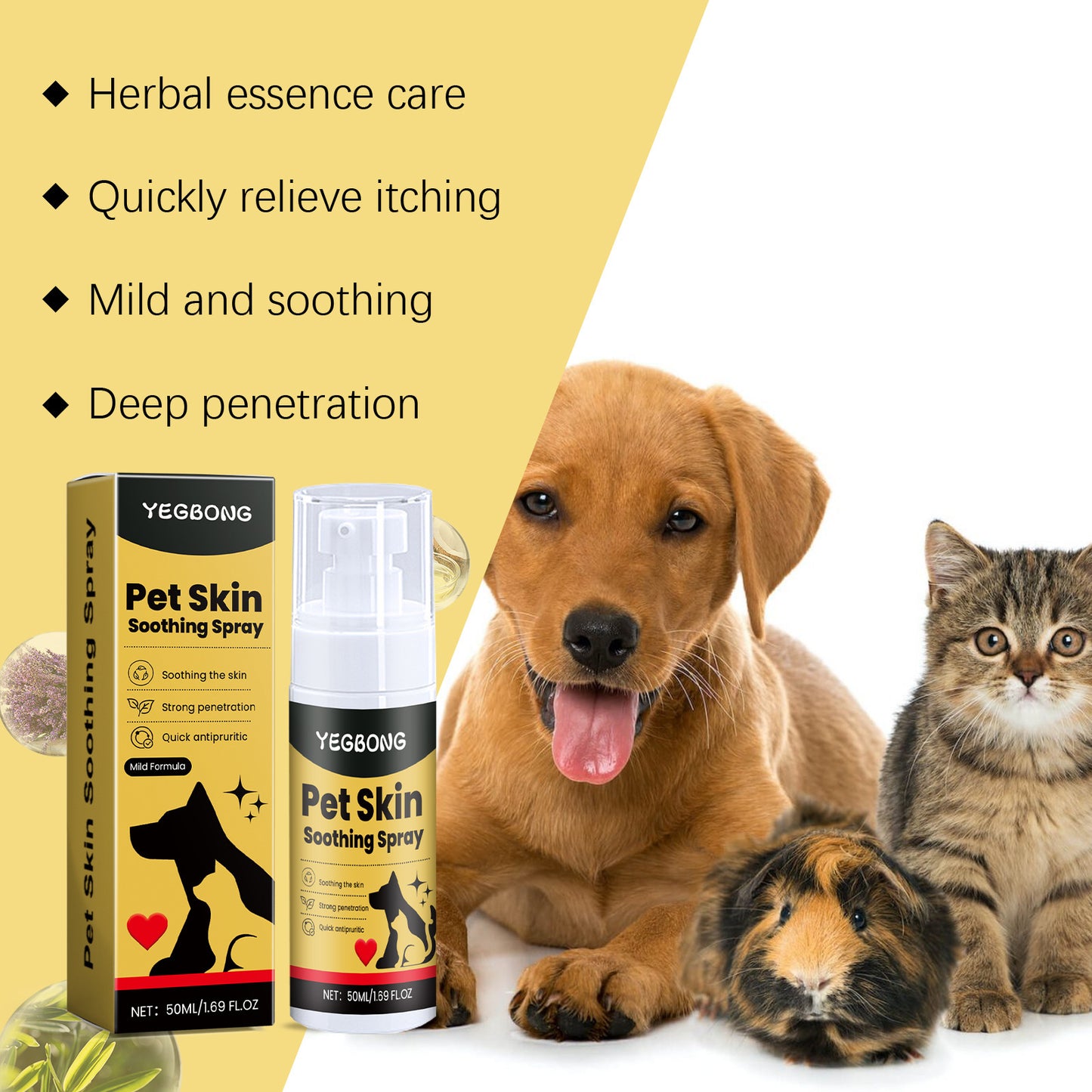 Pet Skin Soothing Spray